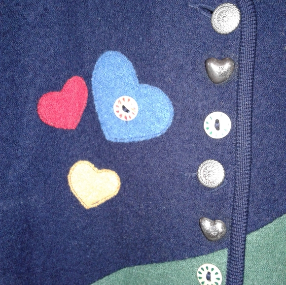 Geiger Collection Original Austrian Trachten wool coat Jacket Traditional 38 M L - Picture 4 of 10